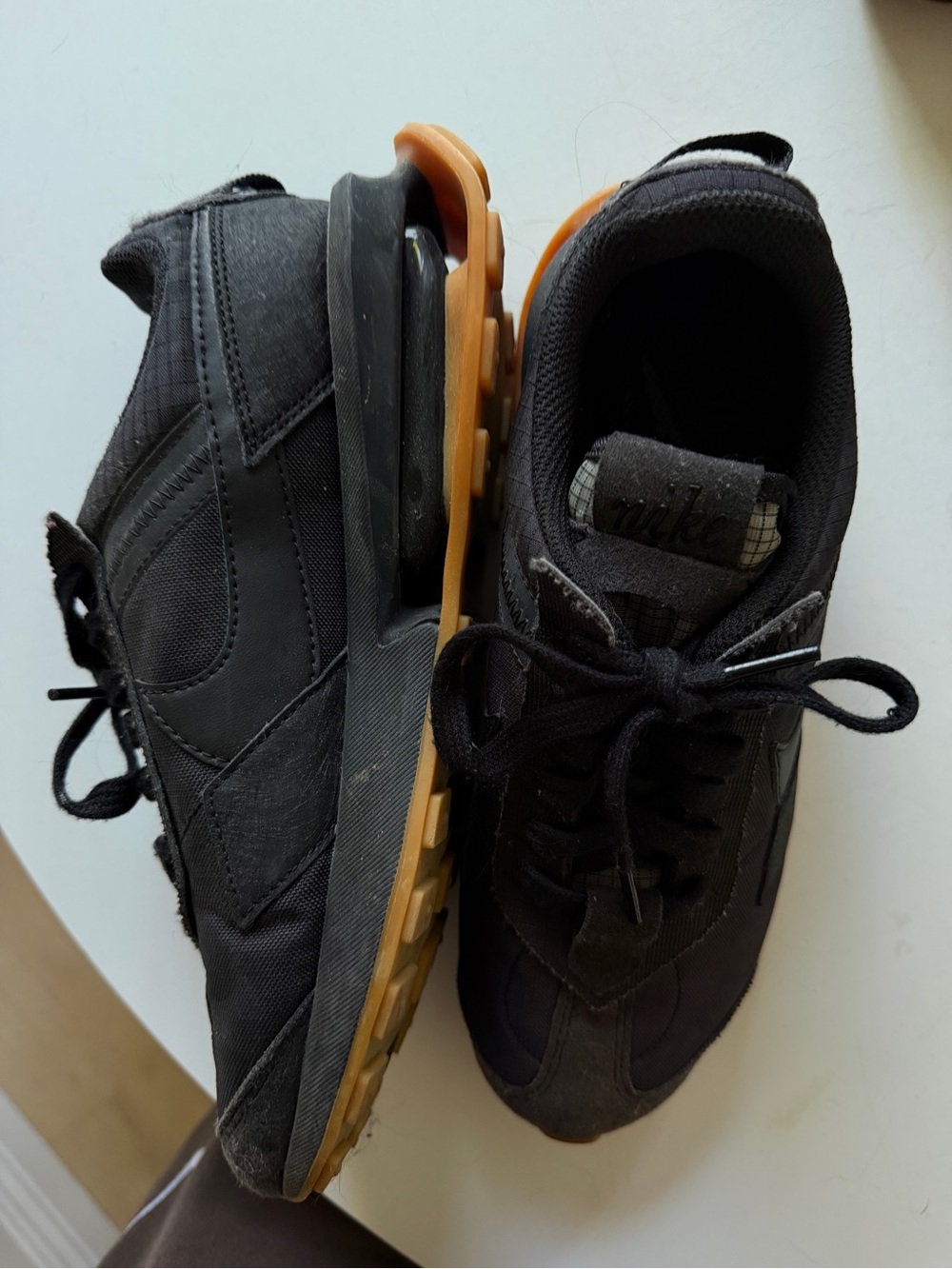 Nike Air Max Pre-Day Sneakers — Black/Gum - Picture 2 of 5